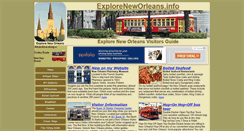 Desktop Screenshot of exploreneworleans.info